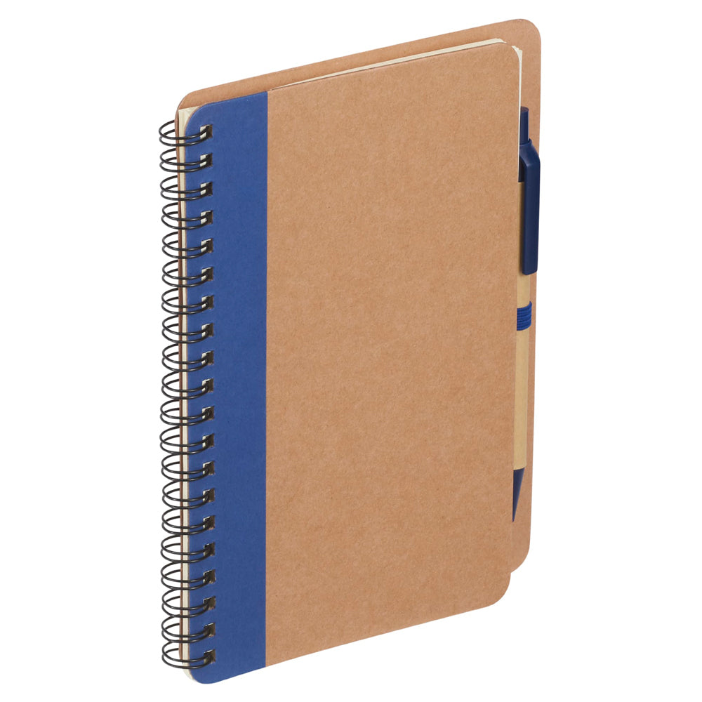 5" x 7" Eco-Friendly Spiral Notebook with Pen