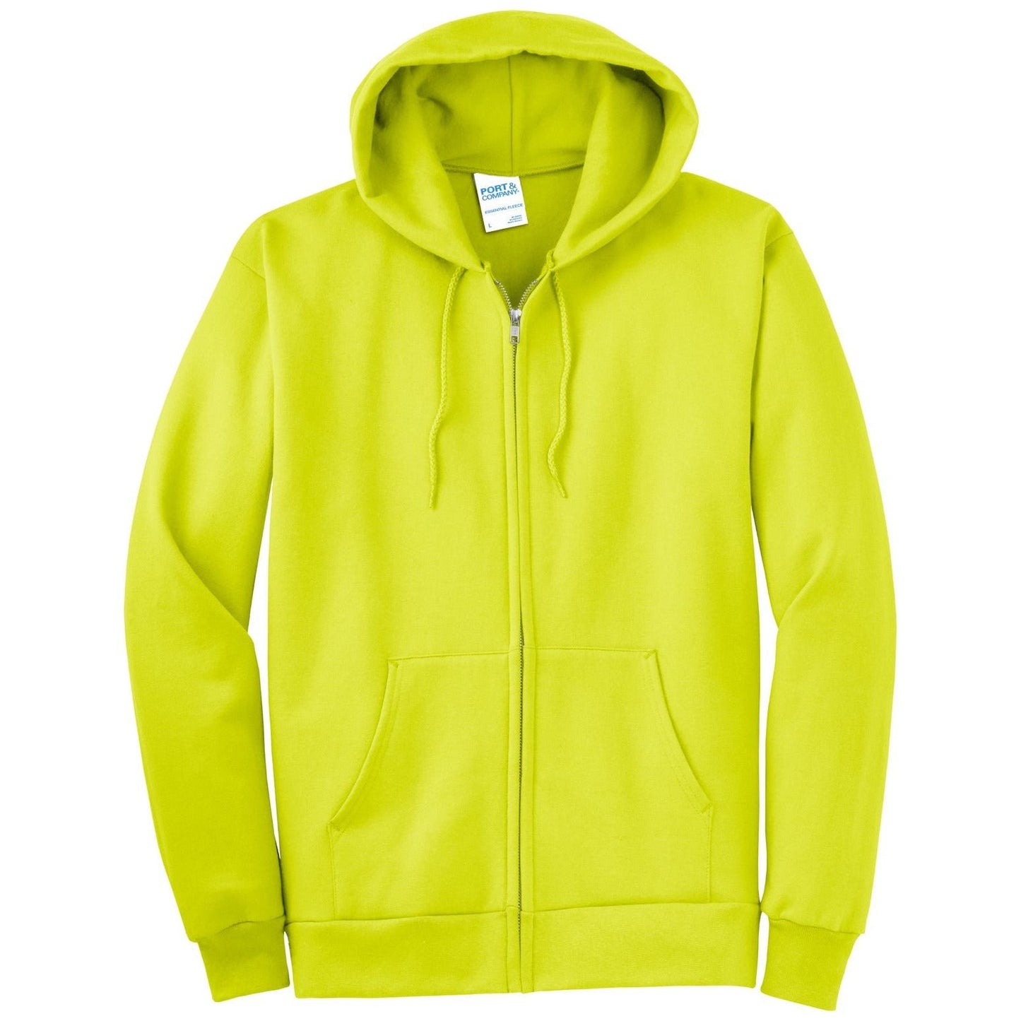 Port & Company - Essential Fleece Full-Zip Hooded Sweatshirt