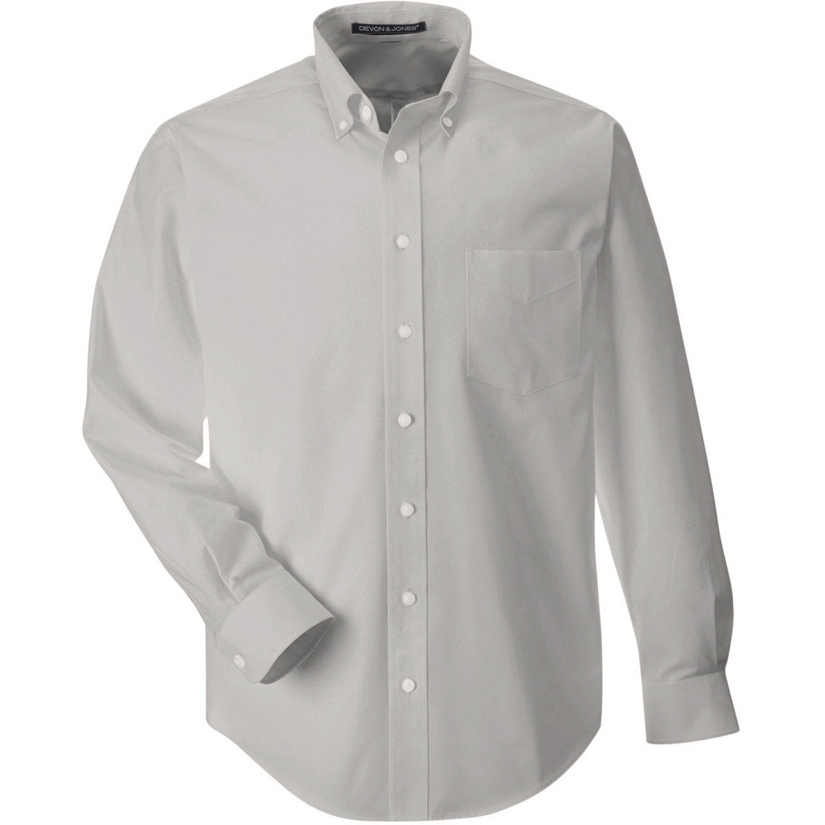 Devon & Jones Men's Crown Collection® Solid Broadcloth Woven Shirt