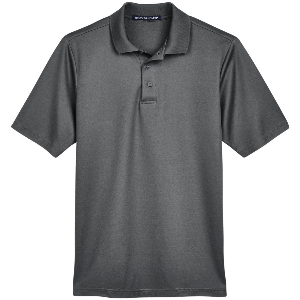 Devon & Jones CrownLux Performance® Men's Plaited Polo