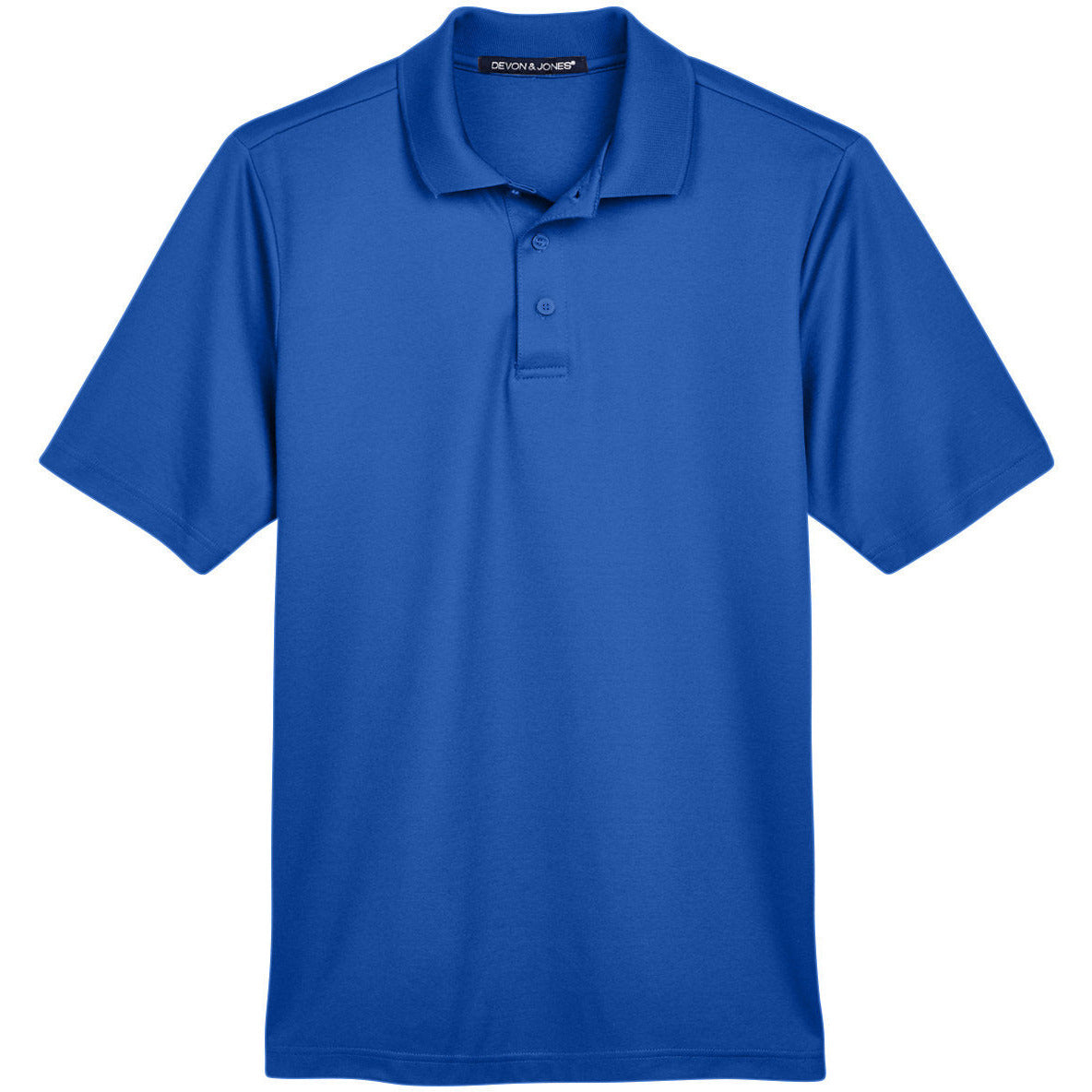 Devon & Jones CrownLux Performance® Men's Plaited Polo