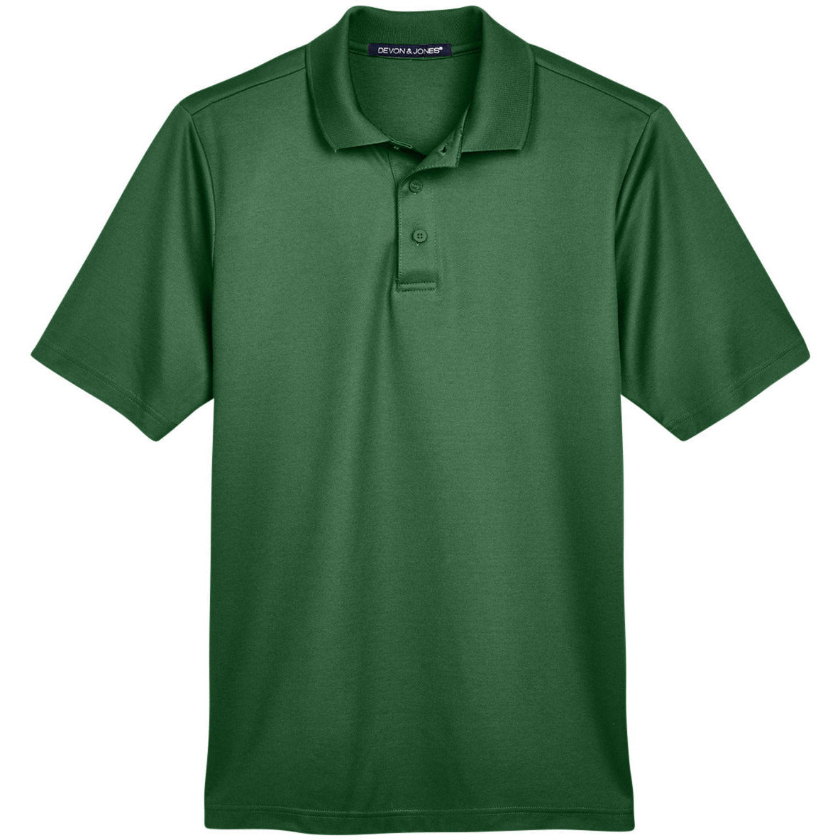 Devon & Jones CrownLux Performance® Men's Plaited Polo