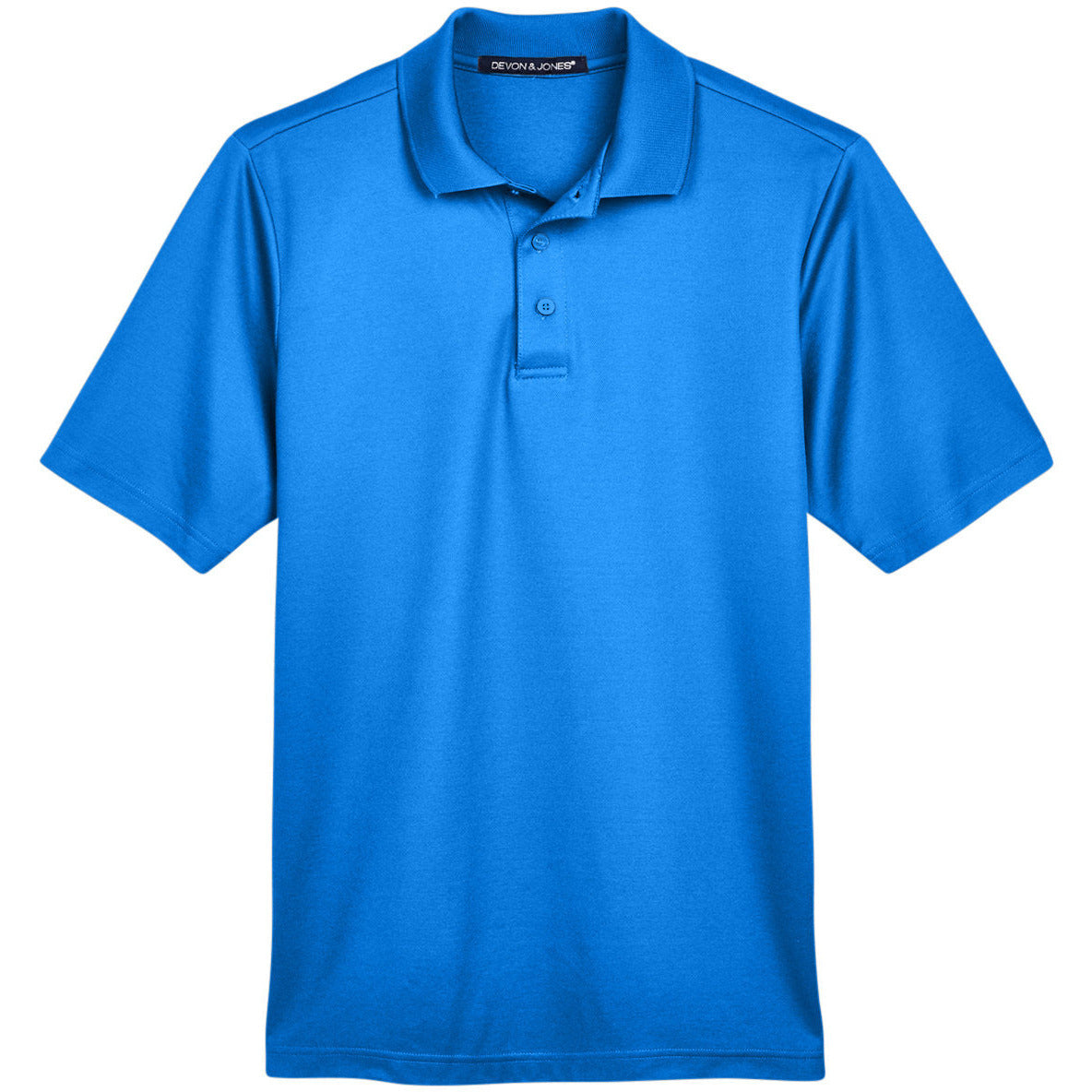 Devon & Jones CrownLux Performance® Men's Plaited Polo
